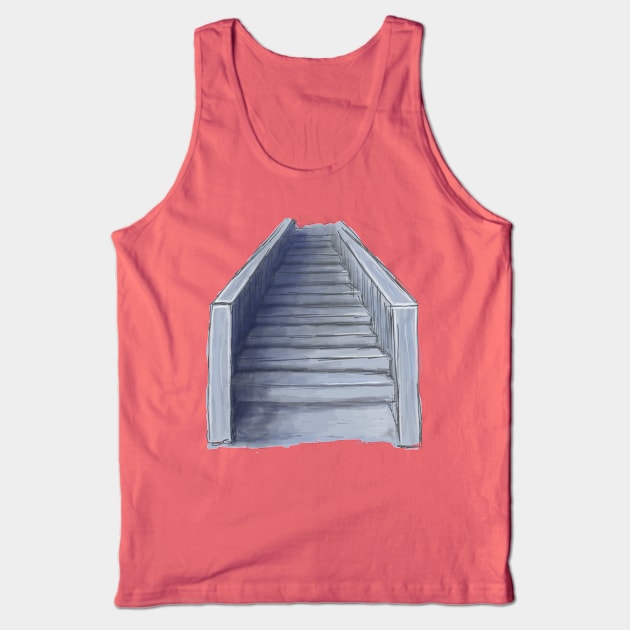 Stairway to ? Tank Top by TheAmiablePirateRoberts